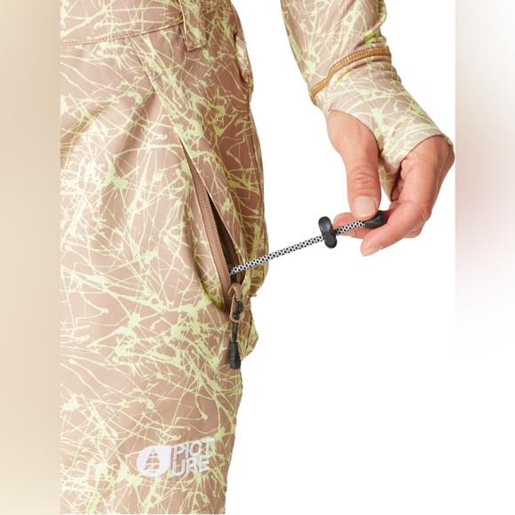 PICTURE ORGANIC CLOTHING Treva Printed Pants Textury Print size medium - Picture 4 of 16